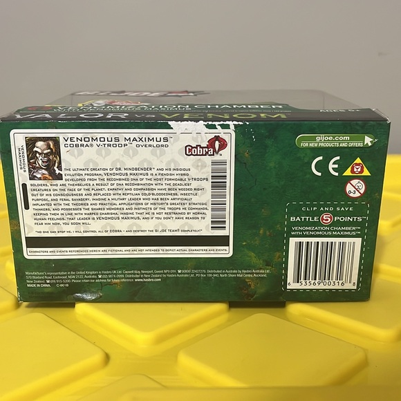 G.I. Joe venom Mation chamber with venomous maximus - Picture 5 of 5